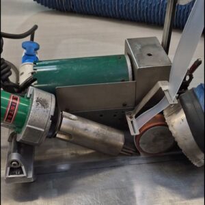 PVC Welding of Mesh Screen Edging