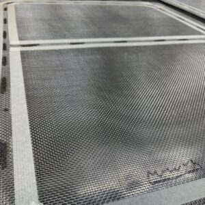A screen during the re-meshing process